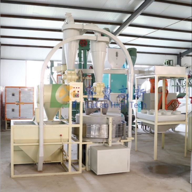 新型全自動石磨磨粉機 製粉機 小麥磨麵機 香蕉视频APP下载磨粉機
